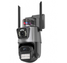 ÇİFT KAMERALI, SESLİ İLETİŞİM, SPEEDOME 3MP+3MP WİFİ KAMERA VK-38AI